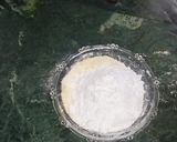 A picture of step 3 of Nankhatai.