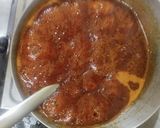 A picture of step 1 of Murmura jaggery laddus.