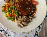 Foto langkah ke 6 dari resep Hamburger Steak Rumahan.