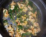 Foto del paso 3 de la receta: Tagliatelle con Langostinos y Espinacas