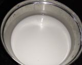 A picture of step 2 of Tikhur ka slice halwa.