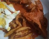 A picture of step 5 of Chicken Tikka masala.