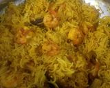 A picture of step 12 of Prawn pulao.