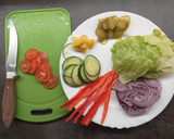 Hamburger gluténmentes és sima bucival recept fázis 22 fotója