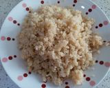A picture of step 5 of Quinoa poha.