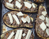 Foto del paso 4 de la receta: Berenjenas rellenas de carne picada