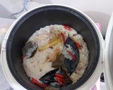 Foto langkah ke 4 dari resep Nasi Liwet Magic Com.