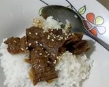 Foto langkah ke 4 dari resep Rice Bowl Daging Simpel.