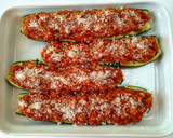 Foto del paso 6 de la receta: Calabacines rellenos de pollo, estilo lasaña {bajo en carbohidratos}