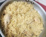 A picture of step 2 of Spicy chicken yakhni pulao.