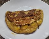 Foto del paso 4 de la receta: Panqueque de banana caramelizada