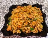 A picture of step 11 of Shrimp jellof rice.