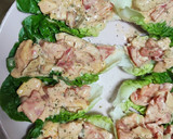 Foto del paso 4 de la receta: Hojas de lechuga rellenas de pollo y mango