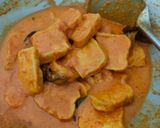 Foto langkah ke 6 dari resep Tahu Udang Santan Pedas.