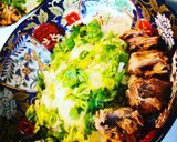 A picture of step 2 of Quick Pho recipeVietnamese beef noodles soup.