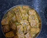 A picture of step 5 of Patra Dhokla Bytes With Meethi Chutney.