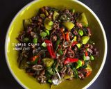 Foto langkah ke 4 dari resep Tumis cumi asin.