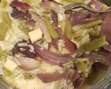 Foto del paso 2 de la receta Tortilla de porotos verdes y cebolla