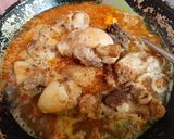 Foto langkah ke 4 dari resep Ayam Pedas Masak Santan.