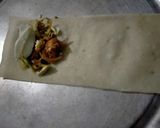 A picture of step 4 of Bbq roll.