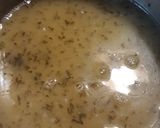 A picture of step 3 of Lemon and Peach Brandy Sauce.