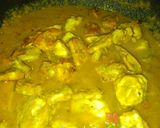 A picture of step 4 of Raw banana vegetable.