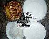A picture of step 1 of Special kunu gyada.