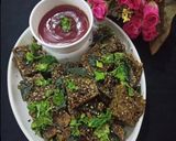 A picture of step 11 of Colocasia OR Arbi Leaves Dhokla (Gujarati Special).