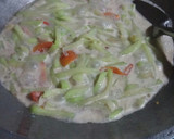 Foto langkah ke 5 dari resep Lodeh Labu Manisa Simple Bumbu Racik.