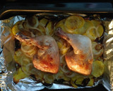 Foto del paso 5 de la receta: Pollo asado con patatas