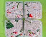 Foto langkah ke 3 dari resep Tahu Kukus Teri Kemangi.