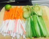 Foto del paso 1 de la receta: Tacos vietnamitas de surimi
