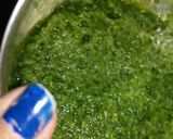 A picture of step 2 of Methi ka pratha.