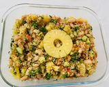 A picture of step 4 of Quinoa and White Kidney Beans Salad.