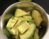 A picture of step 2 of Creamy Avocado Dip.
