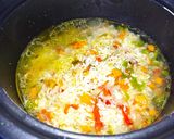 Foto del paso 3 de la receta: Arroz con caldo de pollo