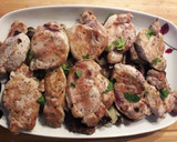 Foto del paso 6 de la receta: Solomillo de cerdo con setas y champiñones