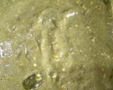 A picture of step 2 of Palak kadhi.