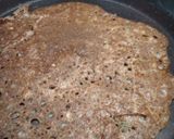 A picture of step 4 of Ragi cheela.