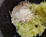 A picture of step 1 of 2 min Cucumber raita.