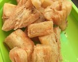 Foto langkah ke 7 dari resep Singkong goreng merekah.
