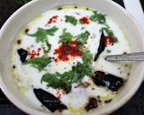 A picture of step 4 of Panch Phoron Raita.