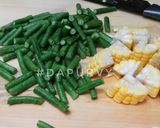 Foto langkah ke 1 dari resep Sayur lodeh tahu kulit bumbu iris.