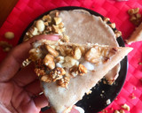 Foto del paso 7 de la receta: Tarta de requesón con dulce de leche y nueces fit