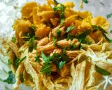 Foto langkah ke 8 dari resep BUBUR AYAM OATMEAL (MENU DIET SEHAT).