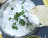 Curd onion dip,mayonnaise garlic dip and garlic leaf vinegar dip recipe step 1 photo