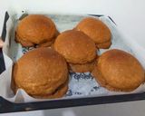 Foto langkah ke 9 dari resep Coffee Bun Chigiri SKM (eggless).