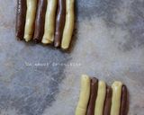 Une image de l'étape 6 de Biscuits toupie vanille chocolat ☕.