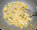 A picture of step 3 of Saucy sweet corn.