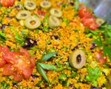 A picture of step 7 of Kisir (Turkish Salad).